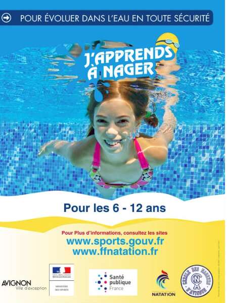 Stage J'apprends à nager