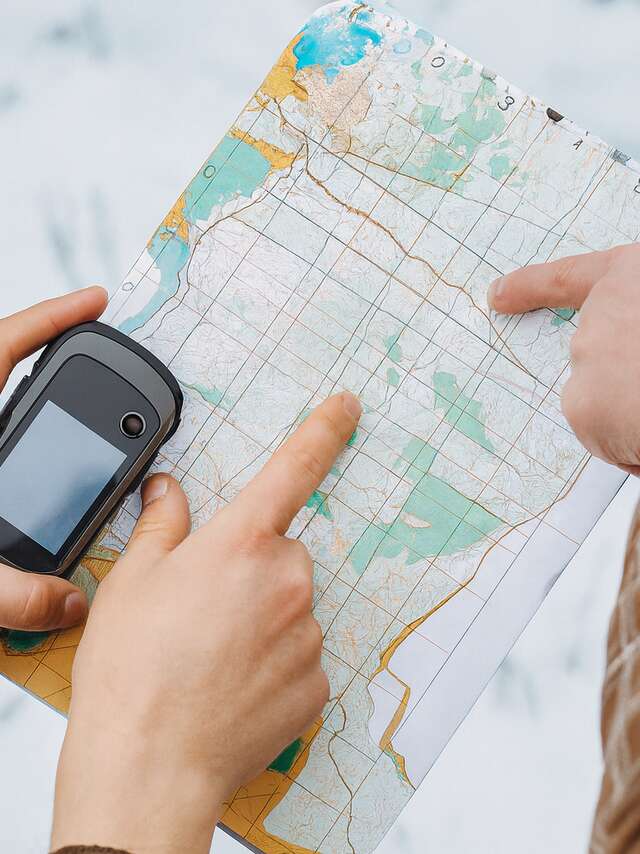 Chasse au trésor Geocatching sur pistes