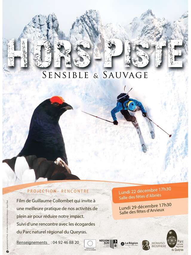 Film-rencontre du Parc "Hors-piste, sensible et sauvage"