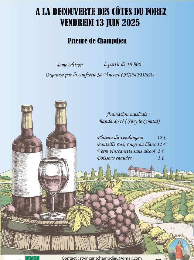 4e fête de la St Vincent - A la découverte des côtes du Forez