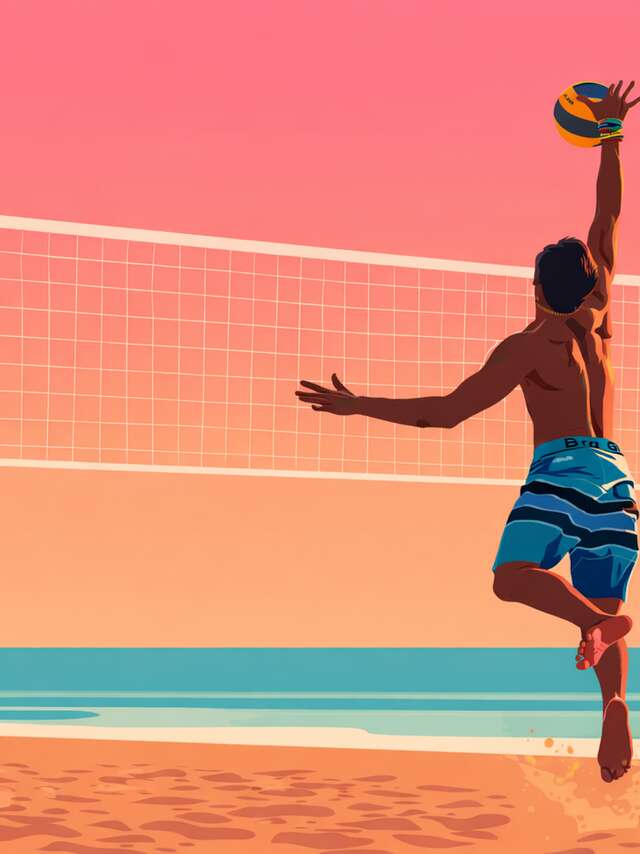 Tournoi de volley outdoor