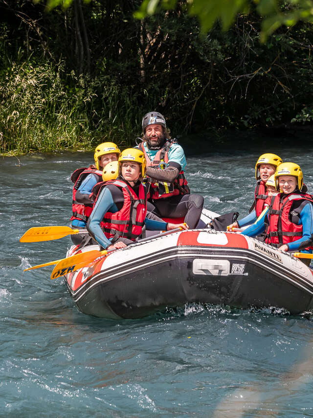 Descente en rafting sur la Dranse - parcours longo