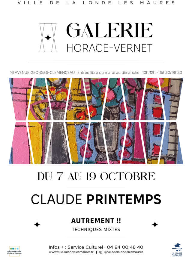 Exhibition: Claude PRINTEMPS
