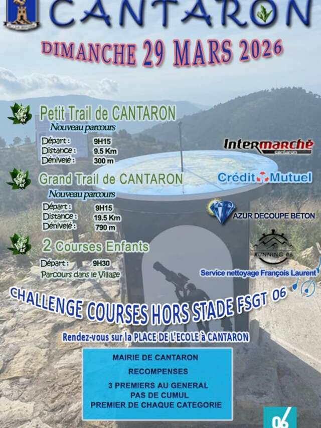 Trail du Muguet Cantaron