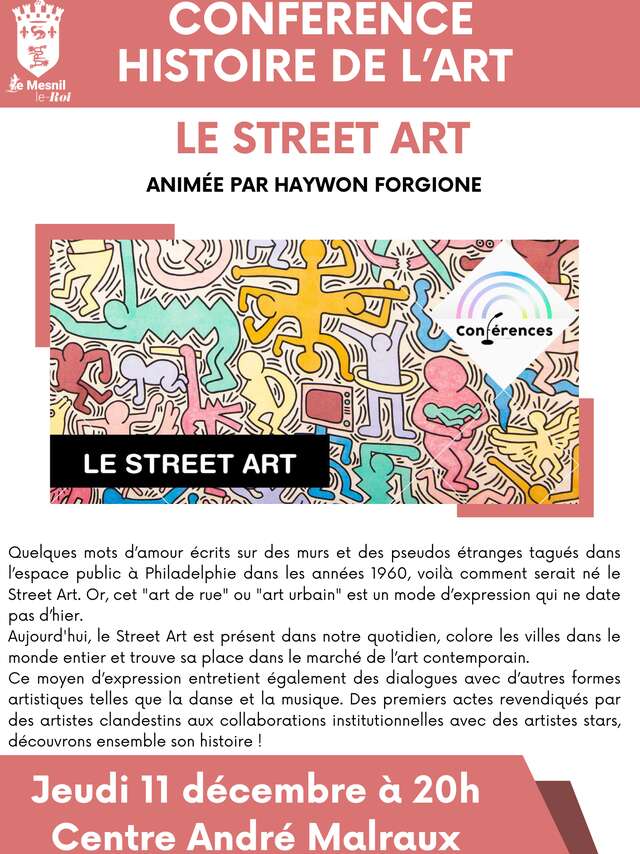 Conférence : “Street art”