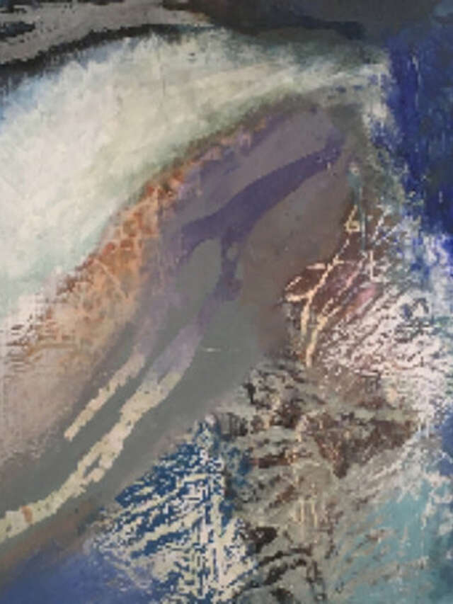 Paseo cultural - Le grand trait abstrait qui borde l’ouest de la Mala