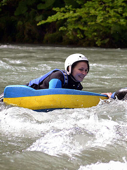 Descente en hydrospeed