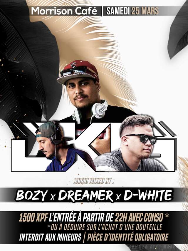 Music mixed by Bozy, Dreamer & D-White - Morrison's