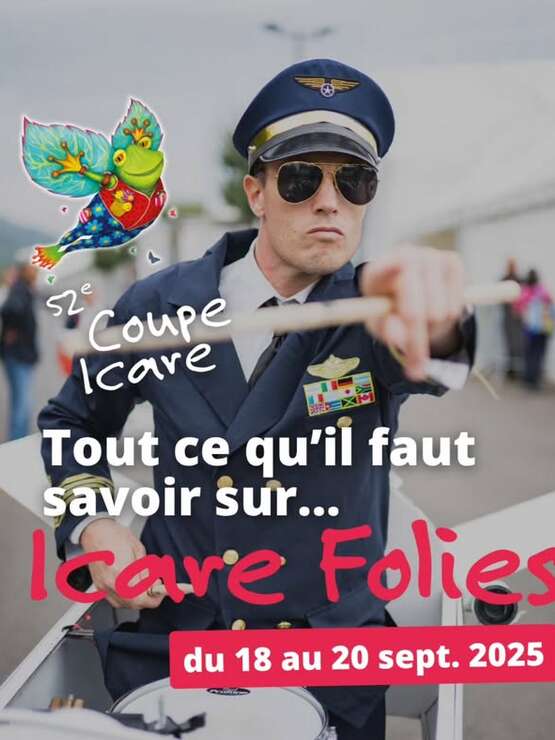 Icare Folies du Jeudi 18 Septembre à Saint-Hilaire-Du-Touvet