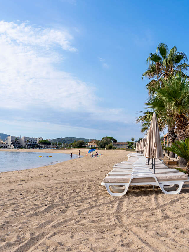 Strand von Port Grimaud Süd