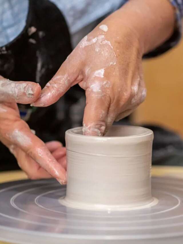 Découverte ludique du tournage - Atelier et le gris devient bleu