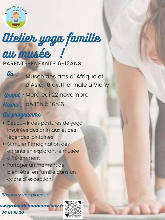 Atelier Yoga en Famille au coeur du musée !