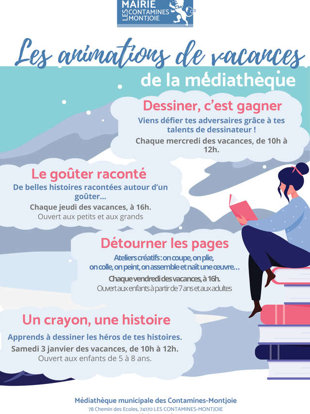 "Un crayon, une histoire" à la médiathèque