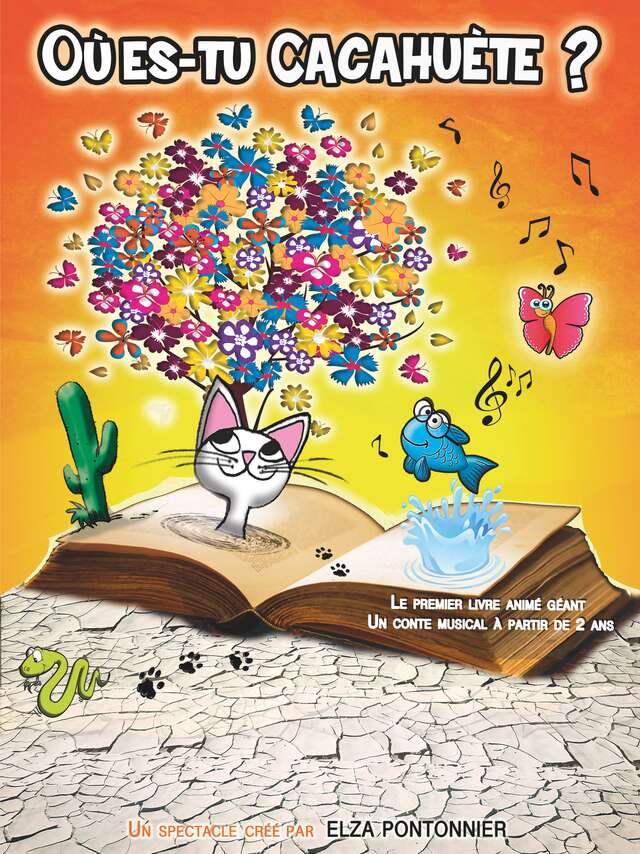 Spectacle jeune public : Où es tu cacahuète