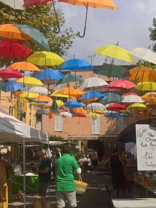 Cant d'a Grana - permaculture et chorale au marché de Castellar