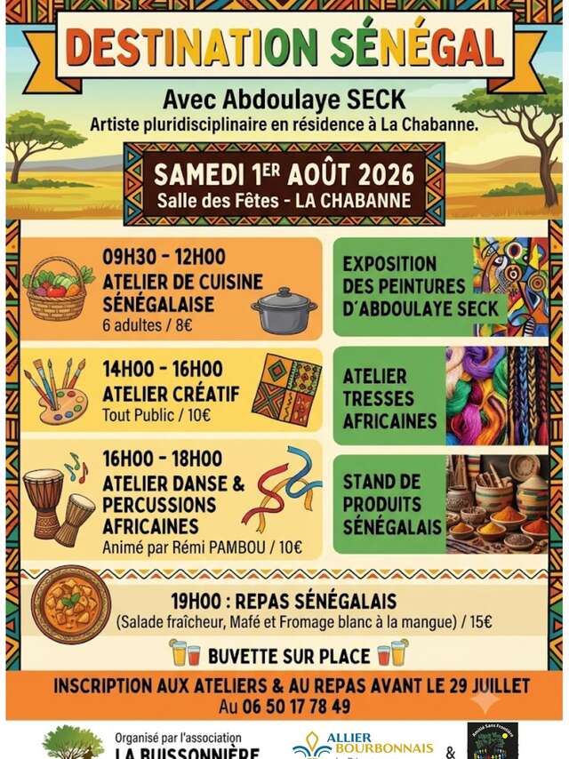 Destination Sénégal : Repas Sénégalais