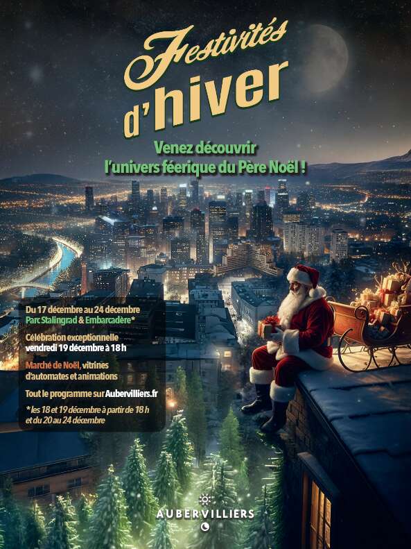 Animation - Festivités d'hiver à Aubervilliers