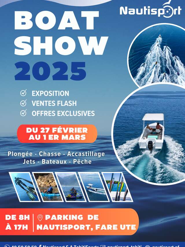 Boat Show 2025 - Nautisport Fare Ute