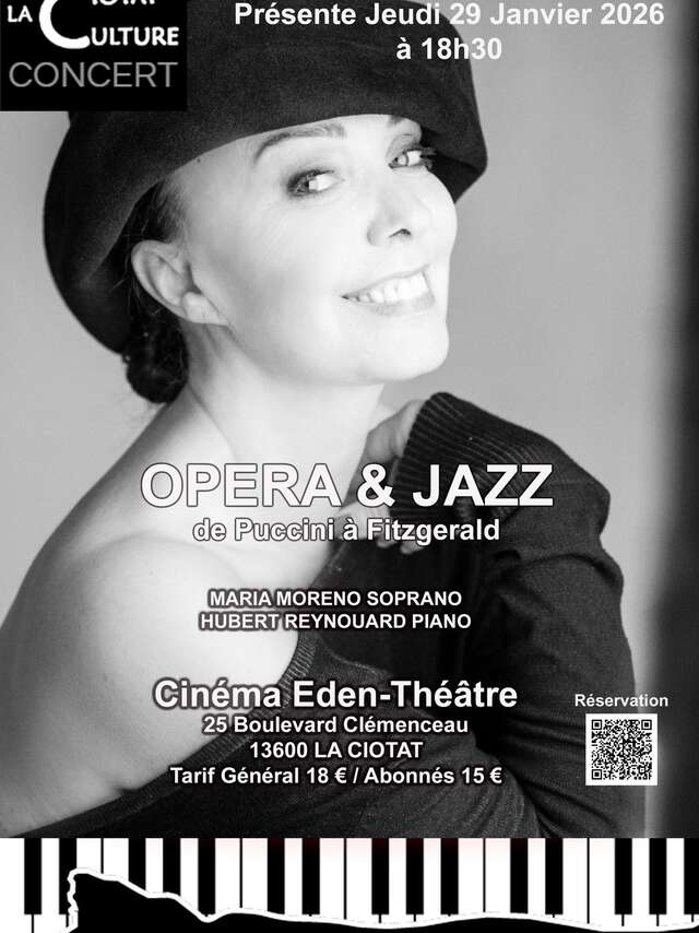 Puccini to Fitzgerald Opera & Jazz Concert