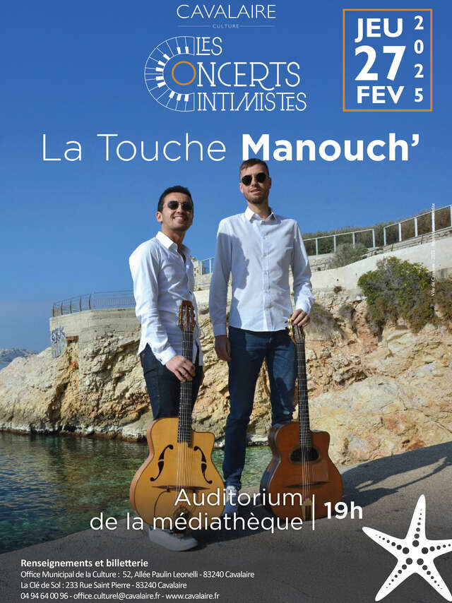 Concert intimiste : la Touche Manouch'