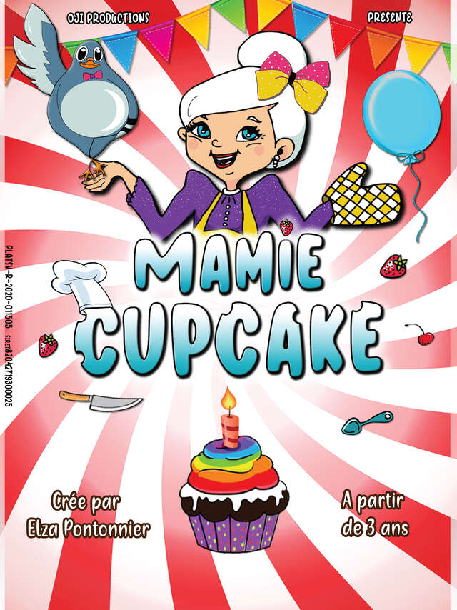 Spectacle jeune public : Mamie Cupcake