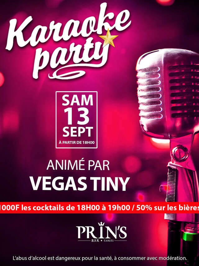 Soirée Karaoké - Prin's Bar Tahiti
