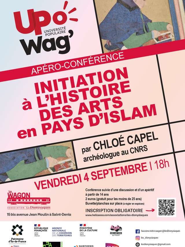 Apéro-conférence - Histoire des arts en pays d'Islam
