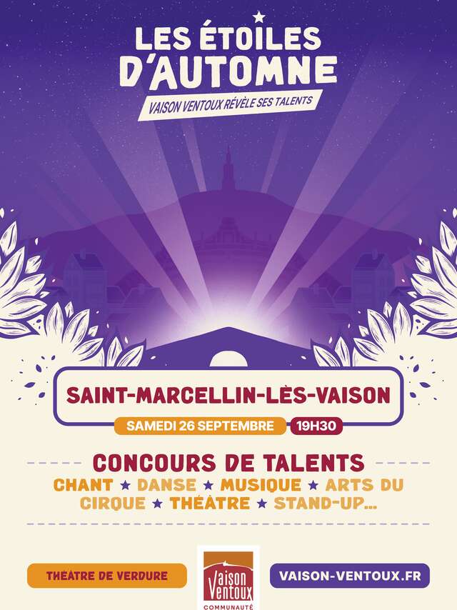 "Les étoiles d'automne" à Saint-Marcellin-lès-Vaison