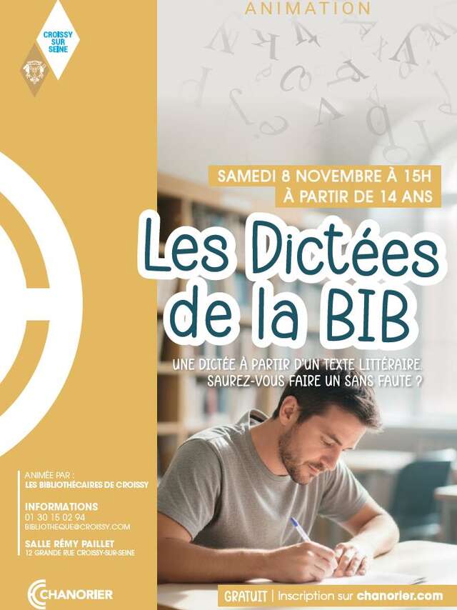 Les dictées de la Bib