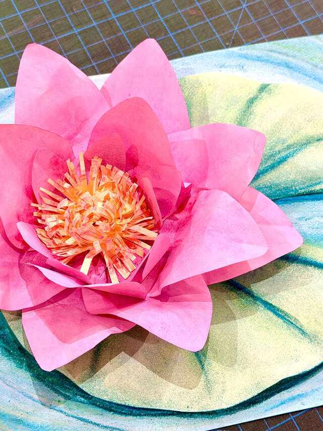 Atelier Nénuphar en papier - Juniors de 7 à 13 ans