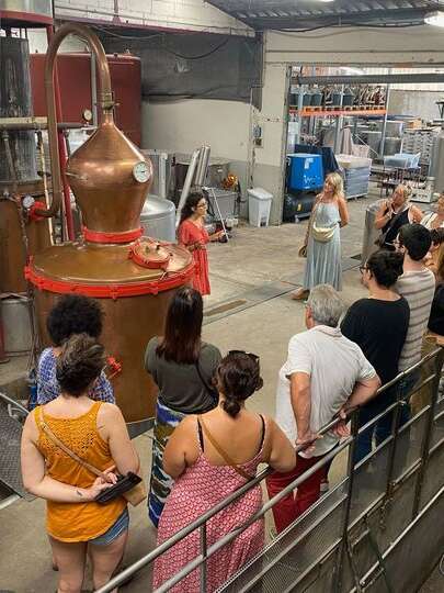 Visite guidée de la distillerie Maison Manguin