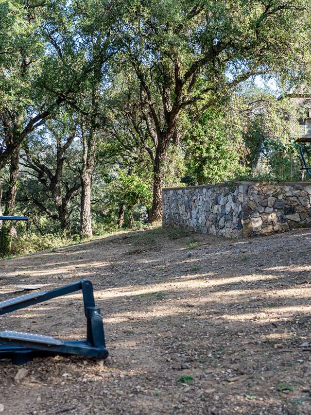 Aire de fitness du château