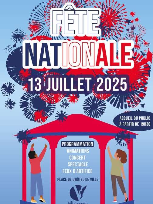 Fête nationale à Villetaneuse - Concert et feu d'artifice