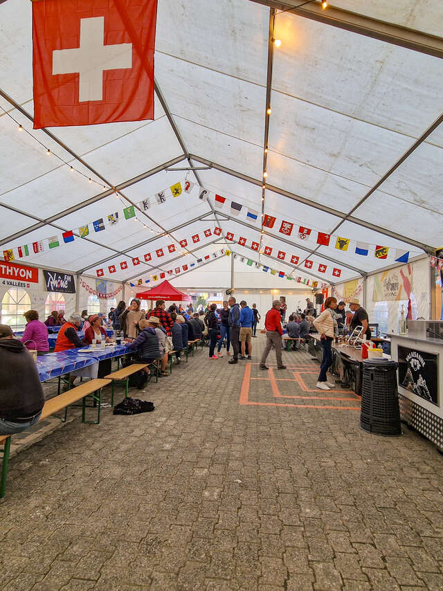 Fête nationale à Thyon 2000