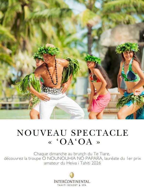 Brunch avec show de danse traditionnelle - InterContinental Tahiti Resort & Spa