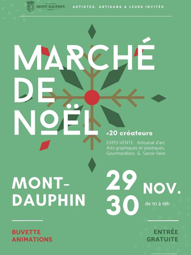 Marché de Noël de Montdauphin