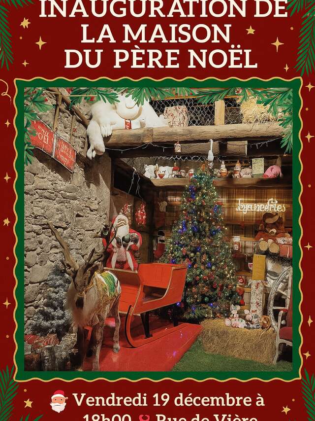 Ouverture de la Maison du Père Noël