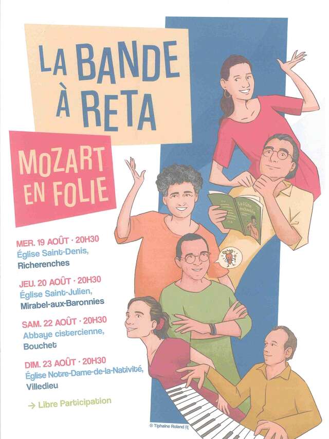 De bende van Reta - Mozart in alle opwinding