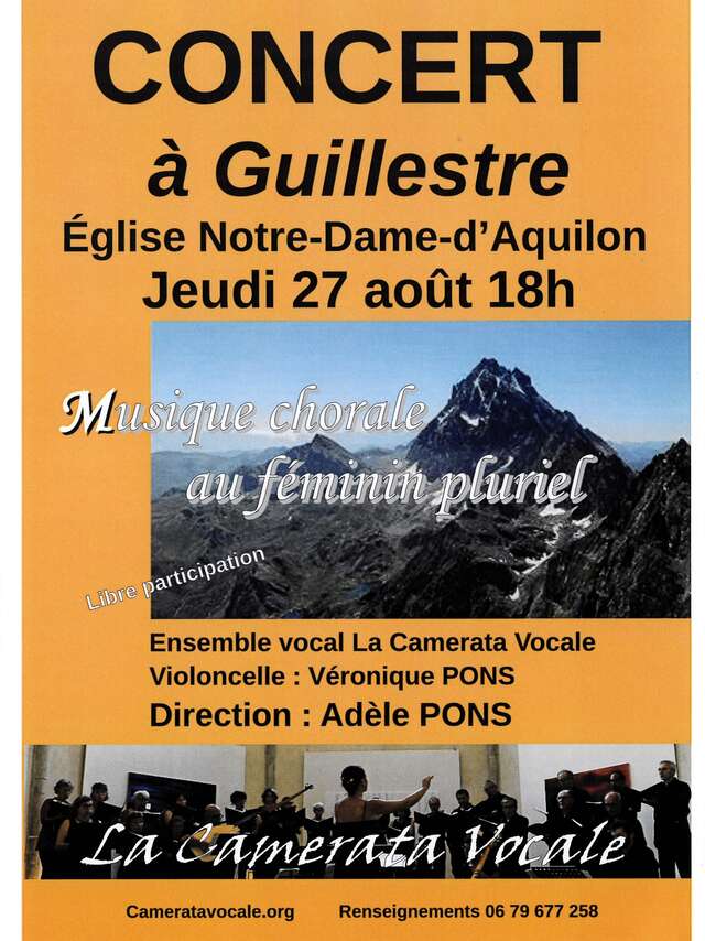 Concert de la Camerata vocale