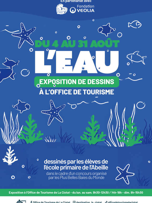 Exhibition of drawings from the Most Beautiful Bays in the World competition