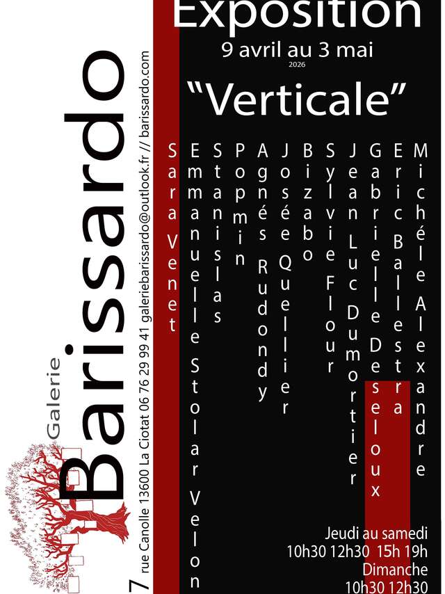 Ausstellung Verticale in der Galerie Barissardo