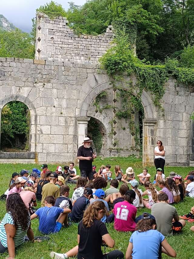 Visite commentée - Le Haut Fourneau de St Vincent de Mercuze