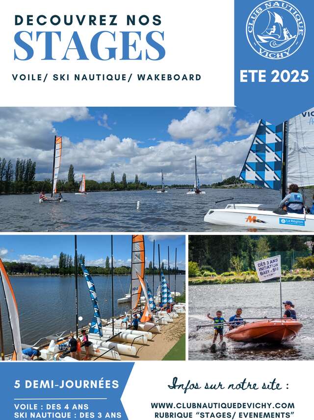 Stages nautiques été 2025