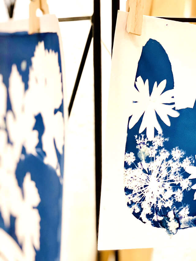 Initiation au développement photo "Cyanotype" - Atelier Juniors dès 9 ans et Adultes