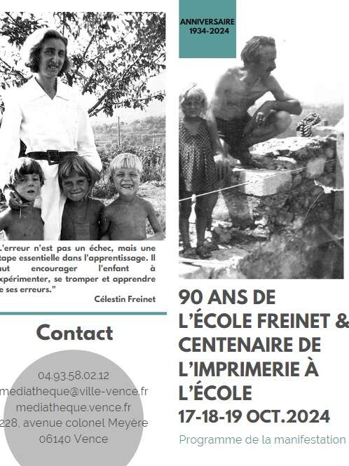 90 ans de l'Ecole Freinet