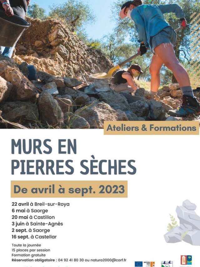 Formation à la restauration des murs en pierre sèche