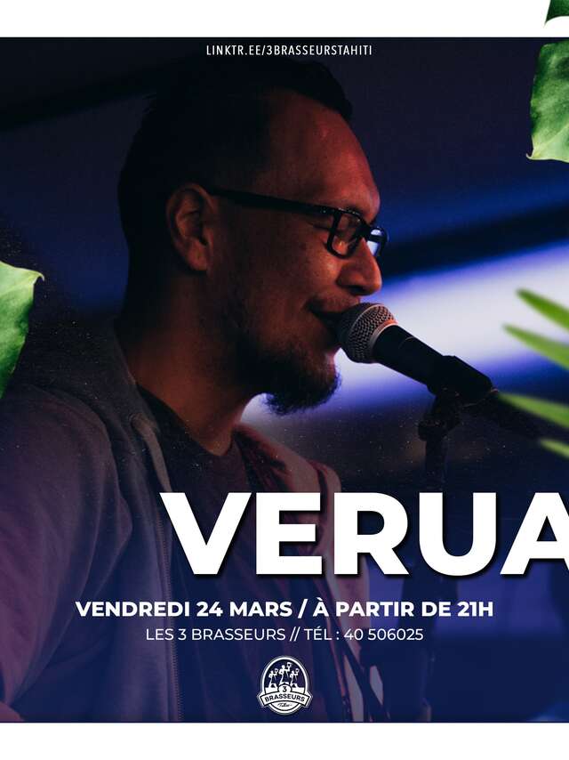 Concert Verua - 3 Brasseurs Tahiti