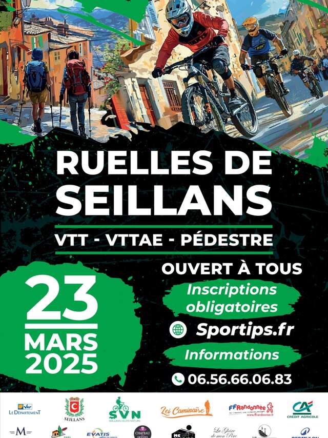 Ruelles de Seillans - 4ème Edition course VTT-VTTAE-PEDESTRE