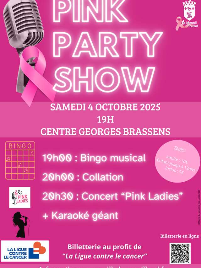 Pink Party Show : Soirée Musicale