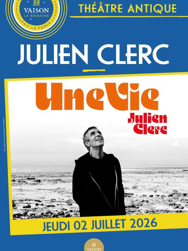 Julien Clerc in concert at the Théâtre Antique